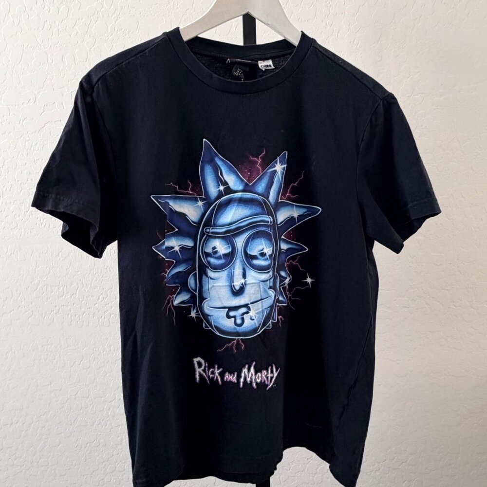 H&M Rick & Morty T-shirt sz M